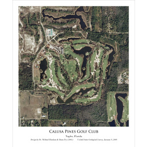 Aerial Poster - Calusa Pines