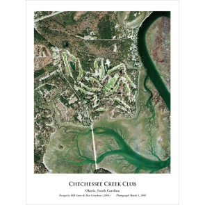 Aerial Poster -Chechessee Creek