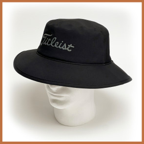 Titleist Golf StaDry Bucket Hat – Black/Charcoal